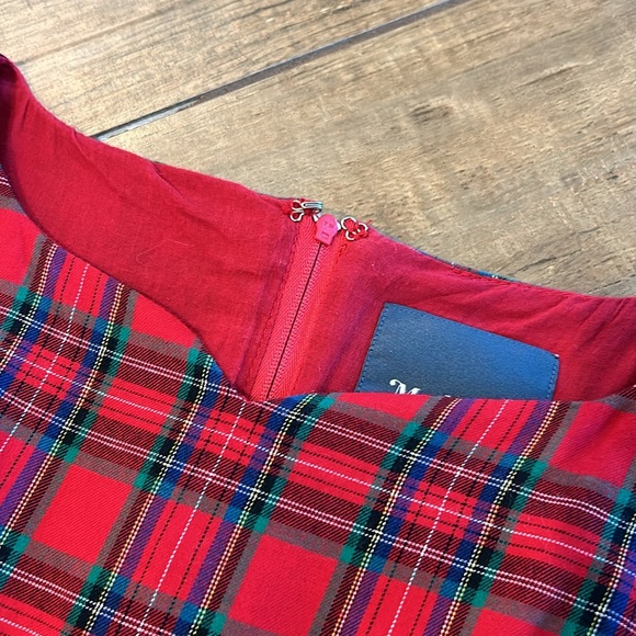ModCloth tartan plaid dress - Picture 7 of 10